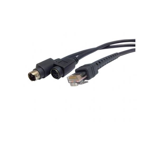 Mini DIN 6 Pin M to Mini DIN 6 Pin F + RJ50 10P10C Cable | Taiwantrade