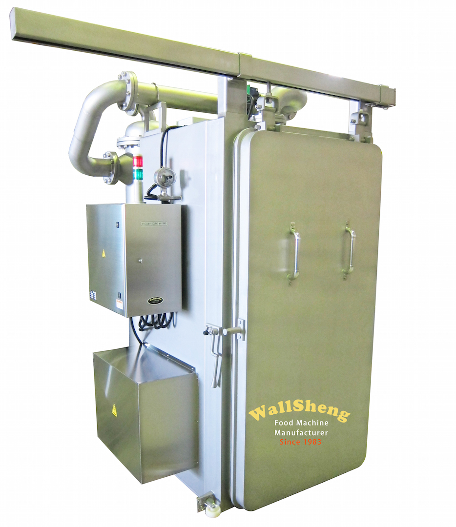 Vacuum cooling machine