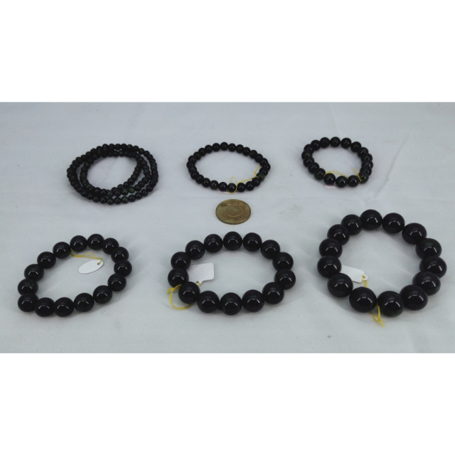 Hand Beads with Taiwan Dark Jade