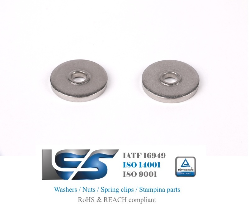 LCS Shoulder Washer RoHS & REACH & PPAP Carbon Stainless Steel