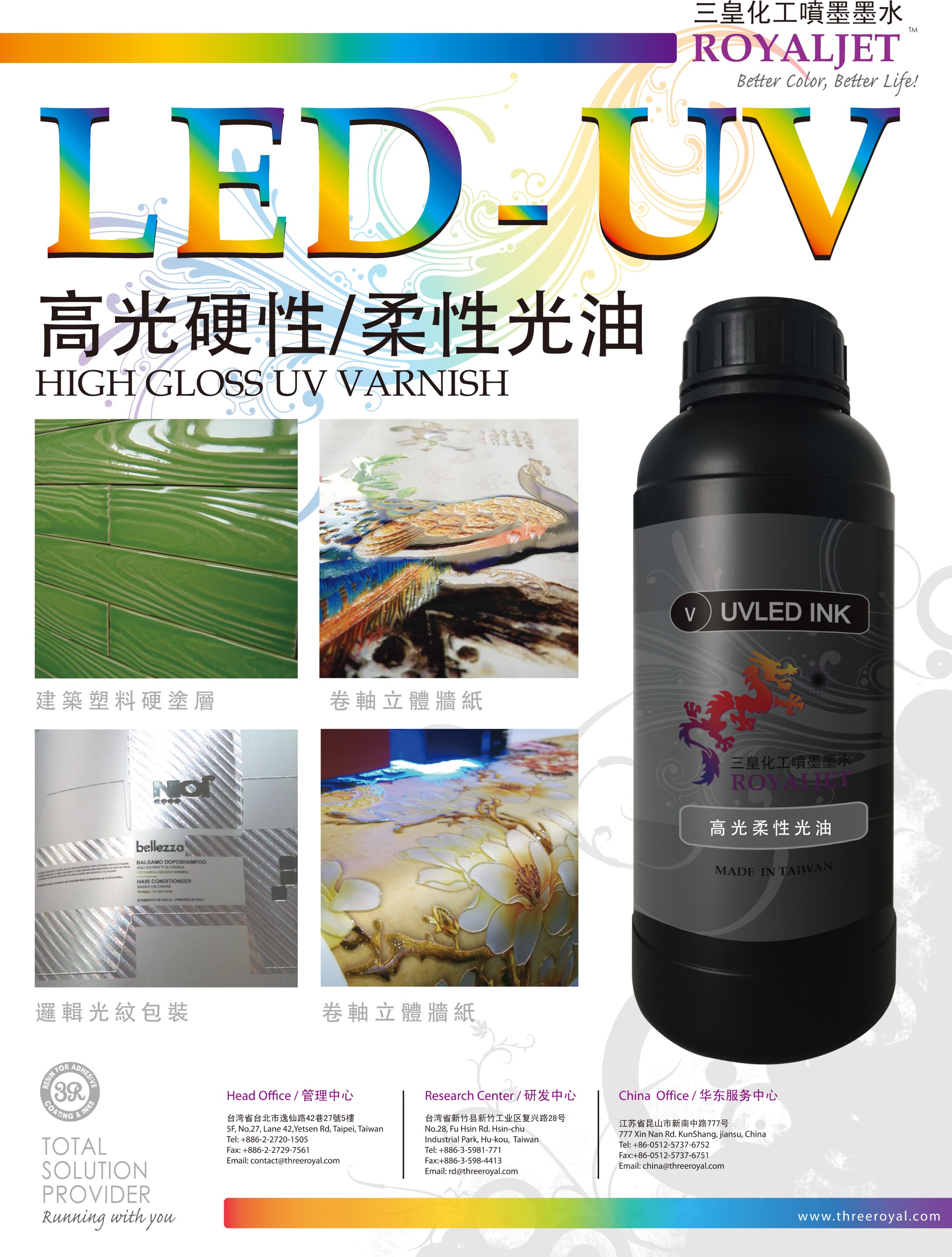 High Gloss UV Varnish | Taiwantrade
