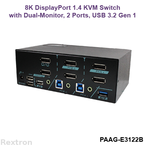 best kvm switch 4k dual monitors