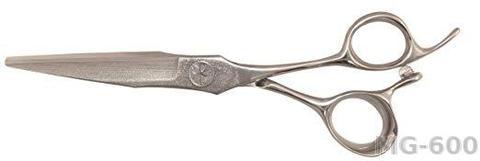 SAKURA Scissors: MG600- Professional hair cutting shears for hairdressers and barbers-Damascus steel