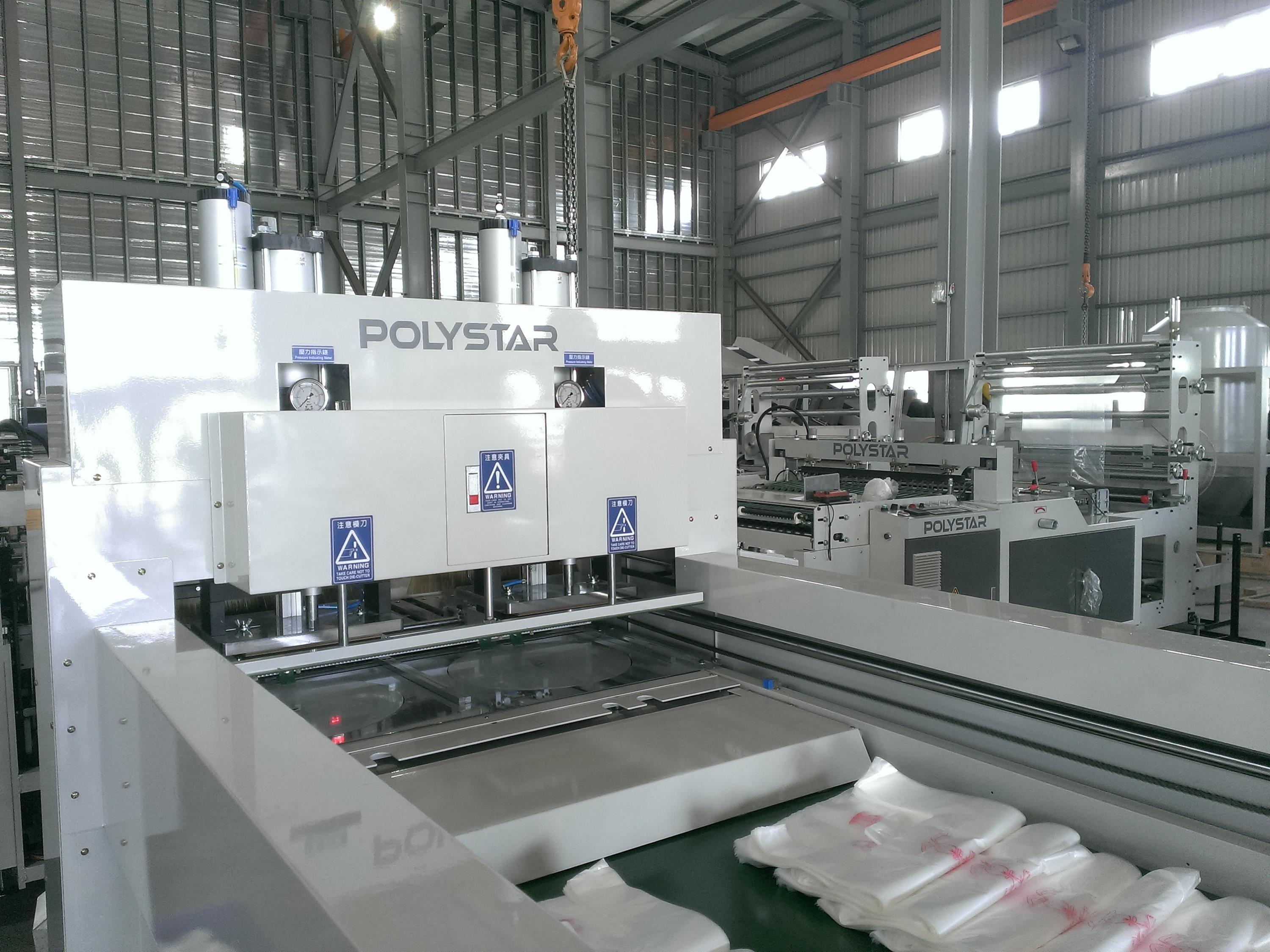 Poly bag making machine