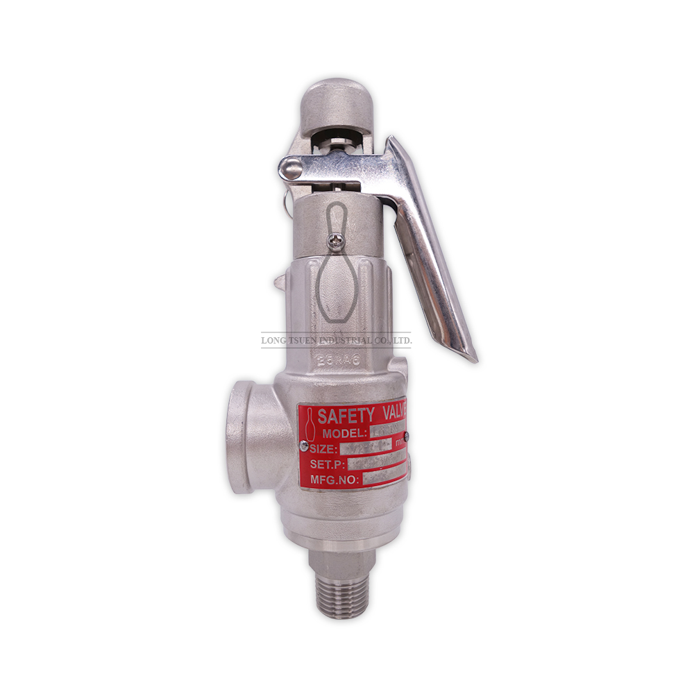 SRV L8LS Stainless Steel 316 Safety Valves, With Lever, Low Lift