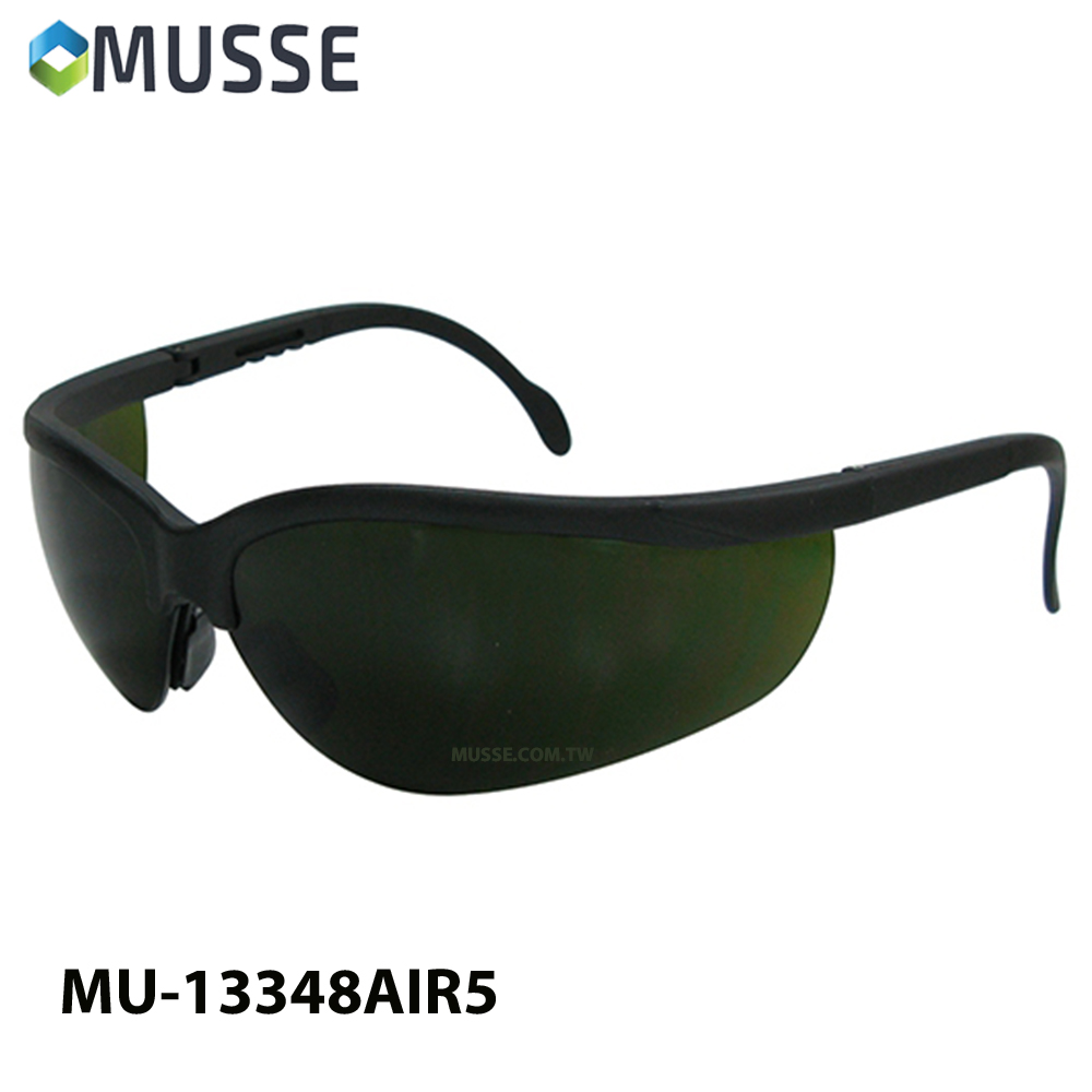 Elastic strap safety glasses