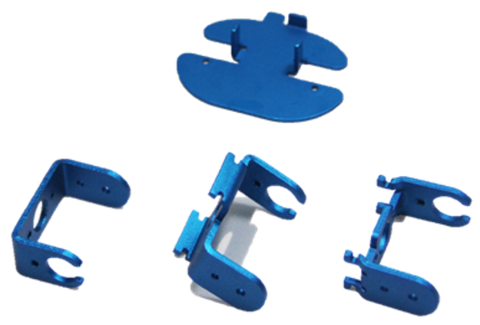 Servo Robot Bracket-Linkage_blue eduation toy