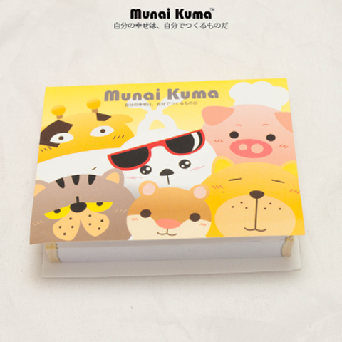 Munai Kuma-  Kuma love together  Memo Pad