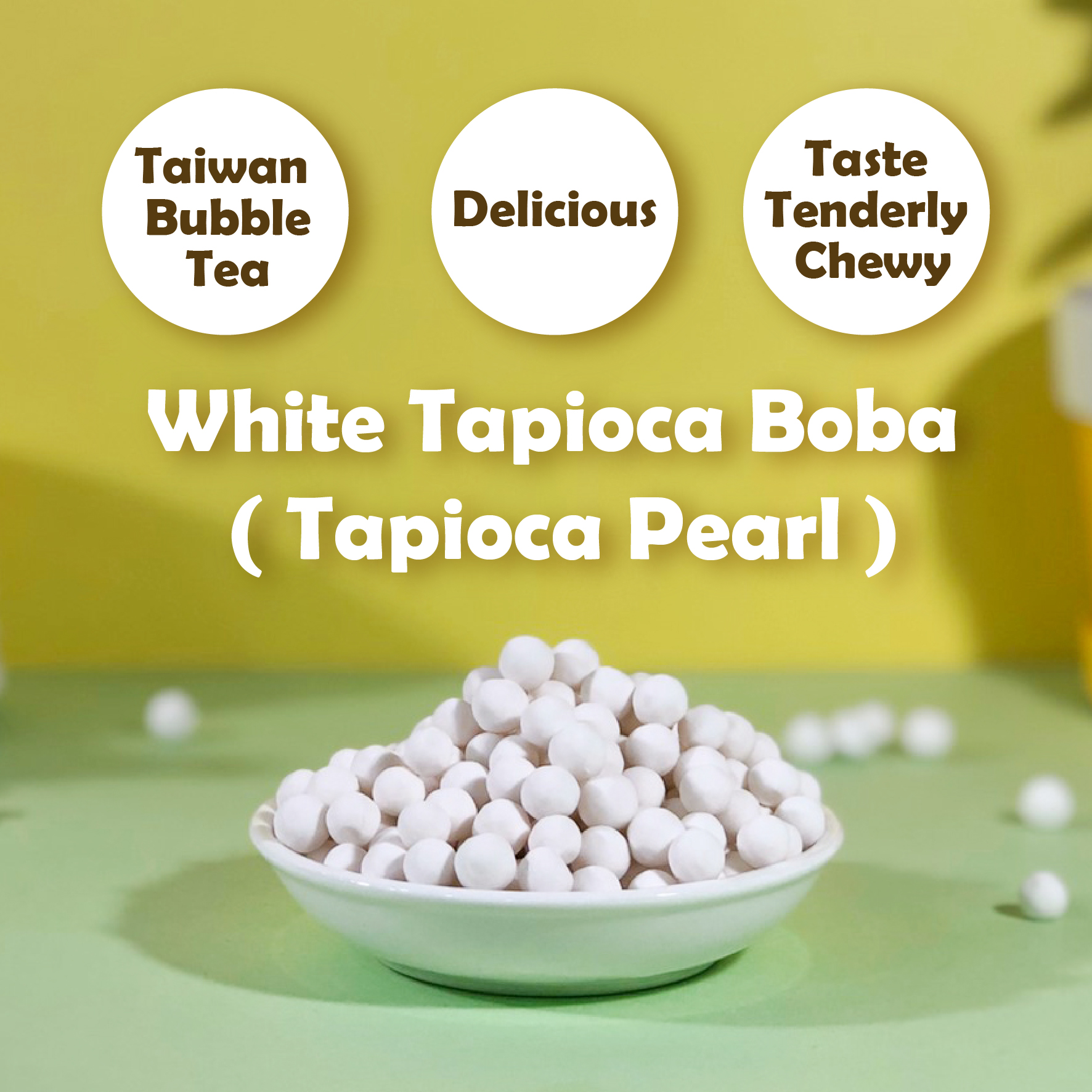 White Tapioca Boba ( Tapioca Pearl ) | Taiwantrade.com