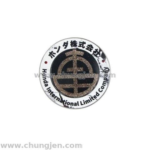 Custom Company Logo Metal Pin Badge Taiwantrade Com