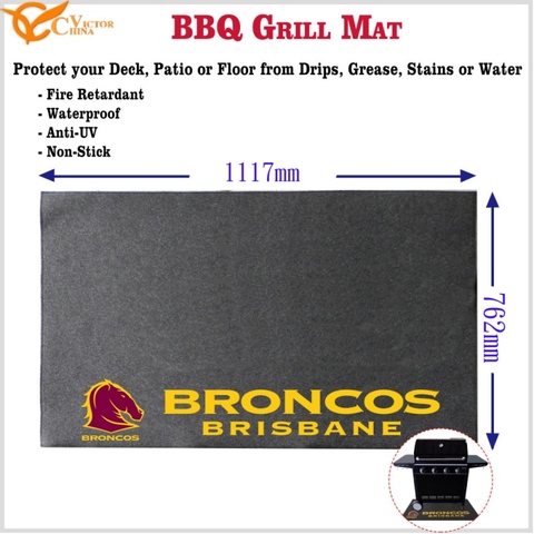 Licensed La Liga Soccer Team logo CA Osasuna BBQ Grill Mat