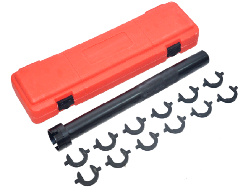 Master Inner Tie Rod Tool Kit with 12 adaptors
