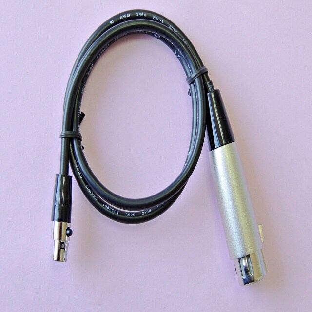 Mini XLR Plug to XLR Plug | Taiwantrade.com
