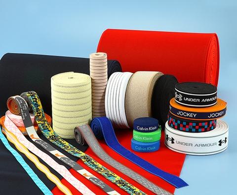 Weaving Elastic Webbing Custom Design Jacquard Pattern Nylon Woven