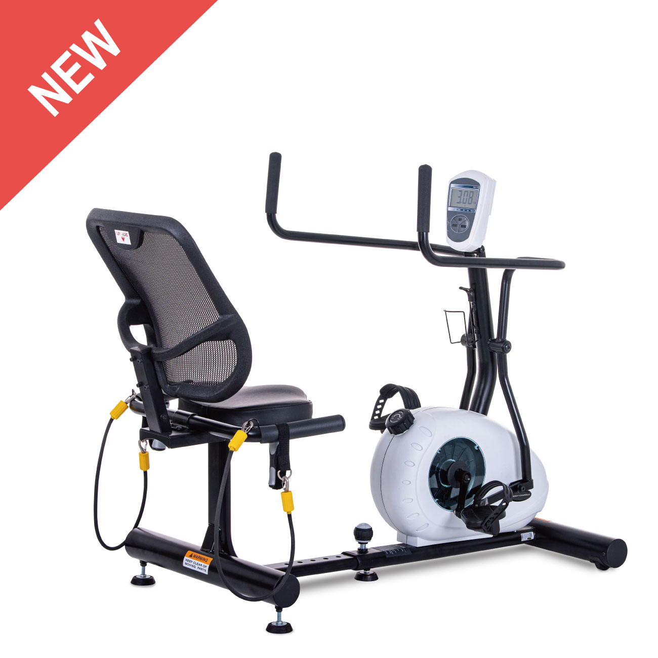 Exercise at Home ! Total Body Trainer, Seated Recumbent Cross Trainer