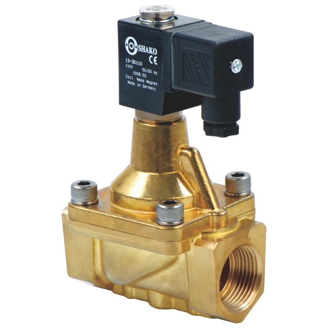 2/2WAY STEAM SOLENOID VALVE, STEAM SERIES, PILOT ACTING (PU225S)