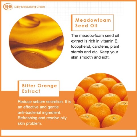 orange daily moisturizing cream