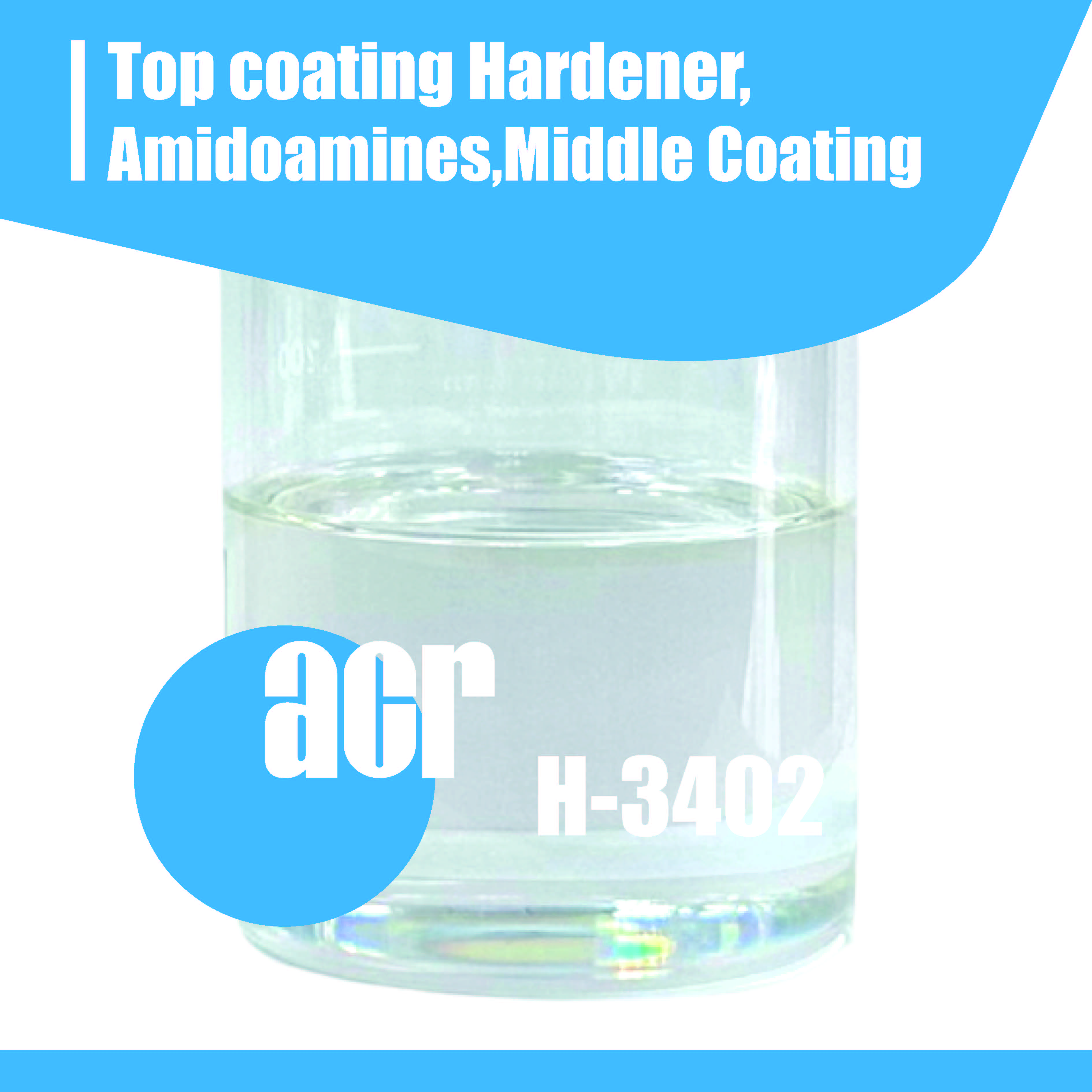 Epoxy Hardener for Top Coating,  Amidoamines, Motar, Middle Coating