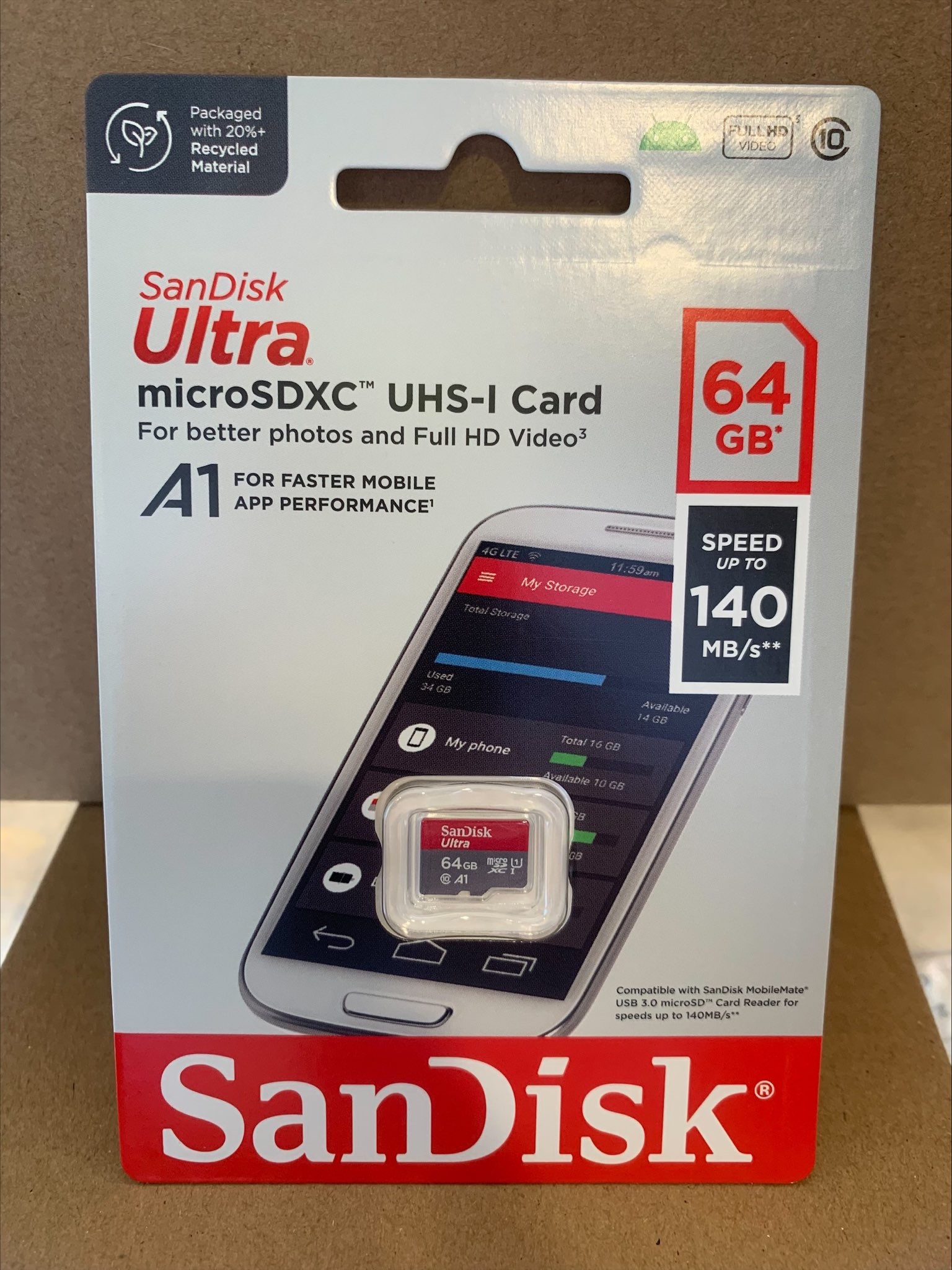 SanDisk Ultra MicroSDHC SDSQUAB-064G U1 C10 A1 | Taiwantrade.com
