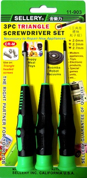 triangle screwdriver set