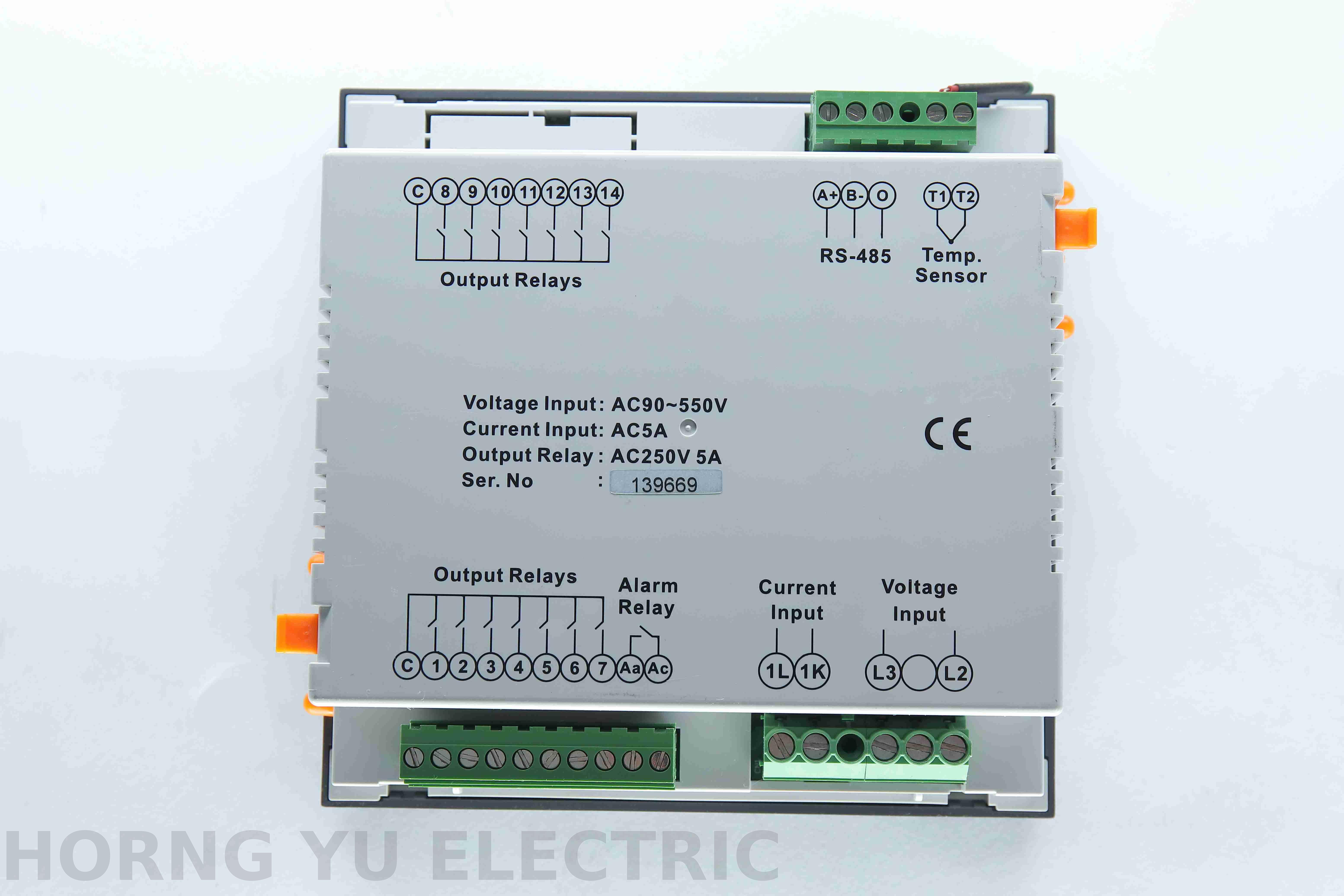 Intelligent Automatic Power Factor Regulator HORNG YU ELECTRIC CO., LTD.
