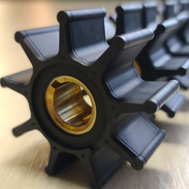 Buna Nitrile Rubber Sea Water Pump Impeller