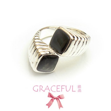 925 silver Electroforming silver Ring