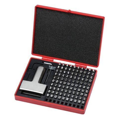 102 PCS STEEL TYPES STAMP AND STAMP TYPE HOLDERS