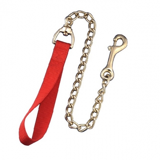 Horse Lead Chain W/Nylon Handle Taiwantrade