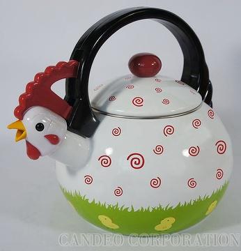 Rooster Whistling Tea Kettle