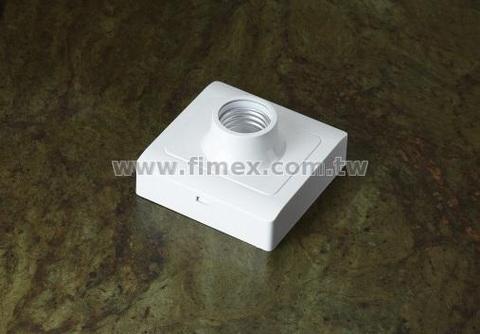 PLASTIC CEILING LAMP SOCKET E27