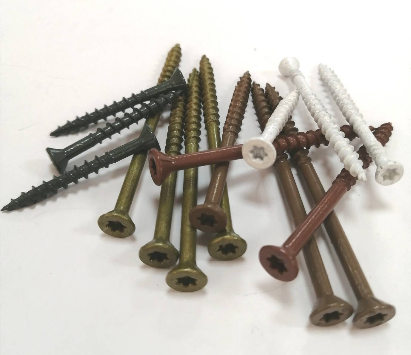 Exterior screw, trim Head U Thread Self Tapping Exterior Deck Screws