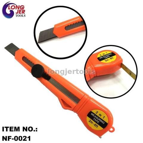 Drywall All-In-One Hand Tools With Measuring Tape And Utility Knife