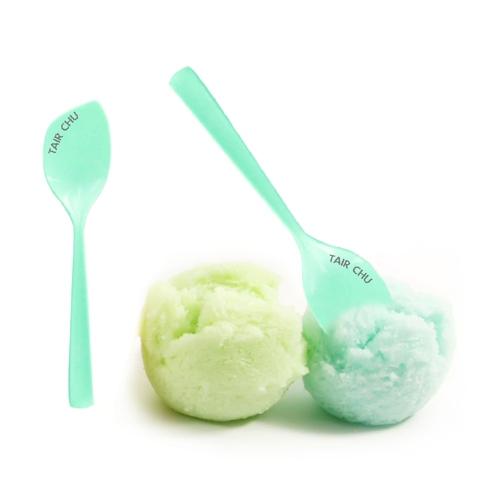 SKY BLUE Plastic Ice Cream Spoon Mini Jelly /& Dessert Ideal for Food Sampling