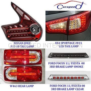 Lamps of Juke, W463, Sportage, 3rd Brake Lamp