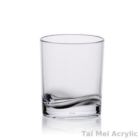 Acrylic Wave Rocks Glass, tumbler, cup, drinkware