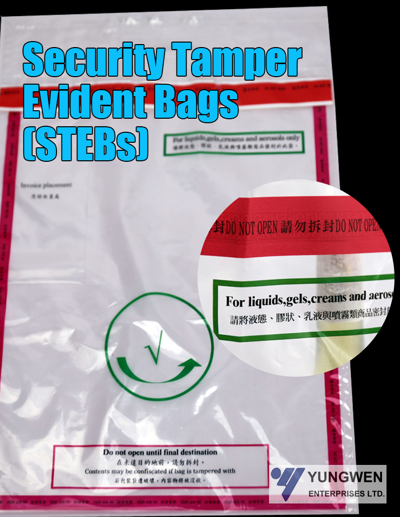 Security tamper evident bag (STEBs) YUNG WIN ENTERPRISES LTD.