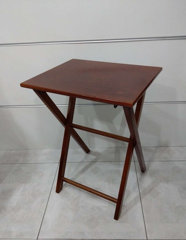 Brown Color Wooden Folding Table