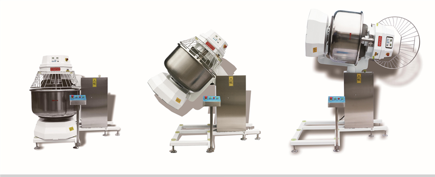 Asia Machinery.net - Tilt & Pour Dough Mixer，Tilting-type Mixer