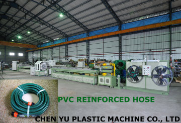 PVC REINFORCED HOSE MAKING MACHINE