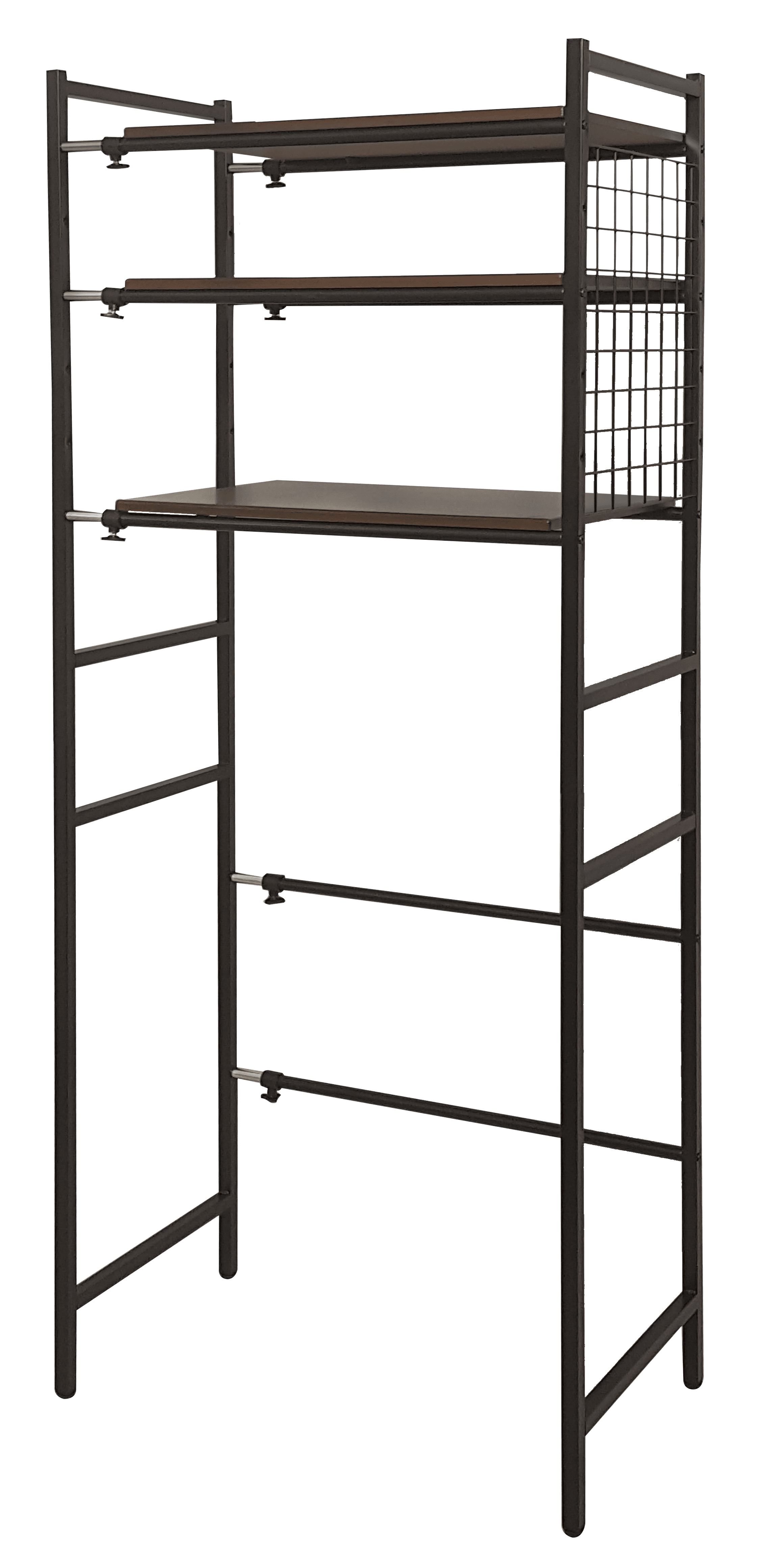 3 Shelves SpaceSaving Laundry Storage Rack Over Washing Machine
