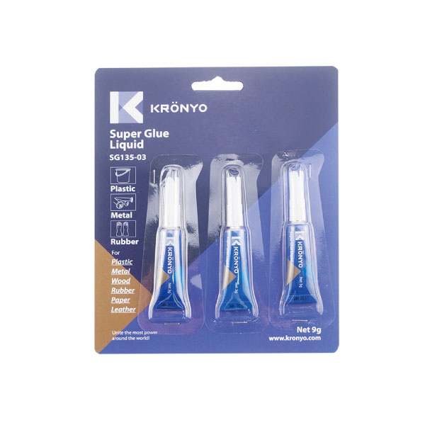 KRONYO SG13503 Liquid cyanoacrylate adhesive super glue