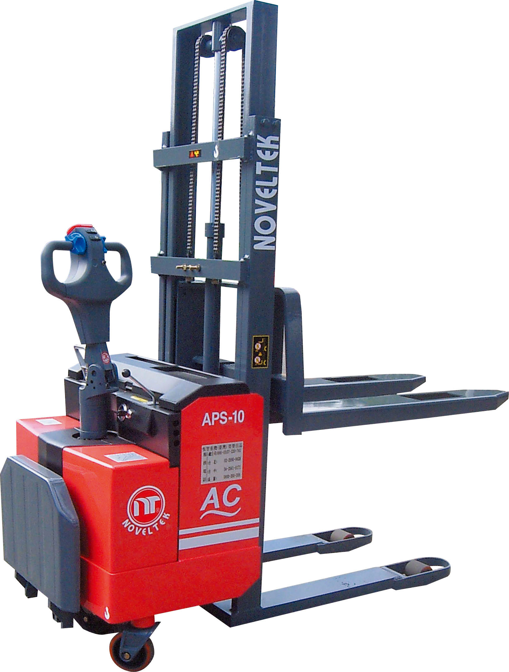 NOVELTEK Advanced Powered Pallet Stacker 1.8 TONS | NOVELTEK INDUSTRIAL ...