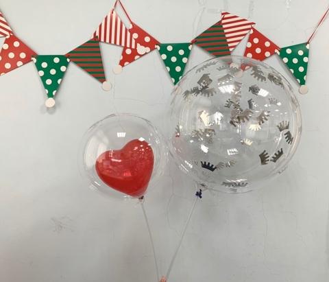 24 inch Transparent BOBO Balloon Sets Decor