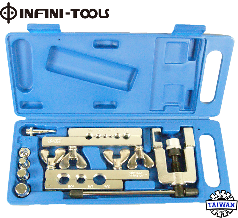 Flaring and Swaging Tool Set, 8piece Taiwantrade