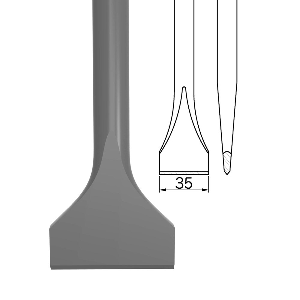 35mm Wide Cutting Chisel | Taiwantrade