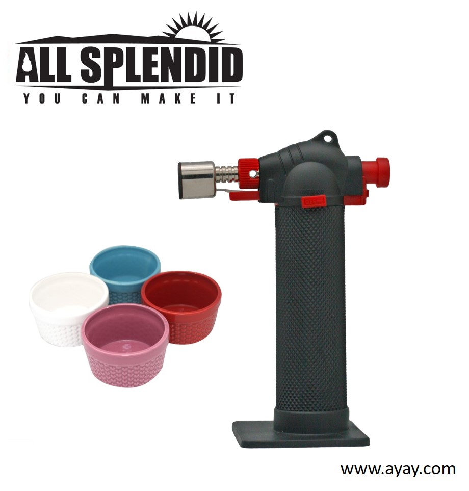 HOME USE GAS TORCH BURNER WITH HARD FLAME AND SOFT FLAME