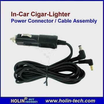 In Car Cigar-Plug Power Connector / Cable Assembly | Taiwantrade
