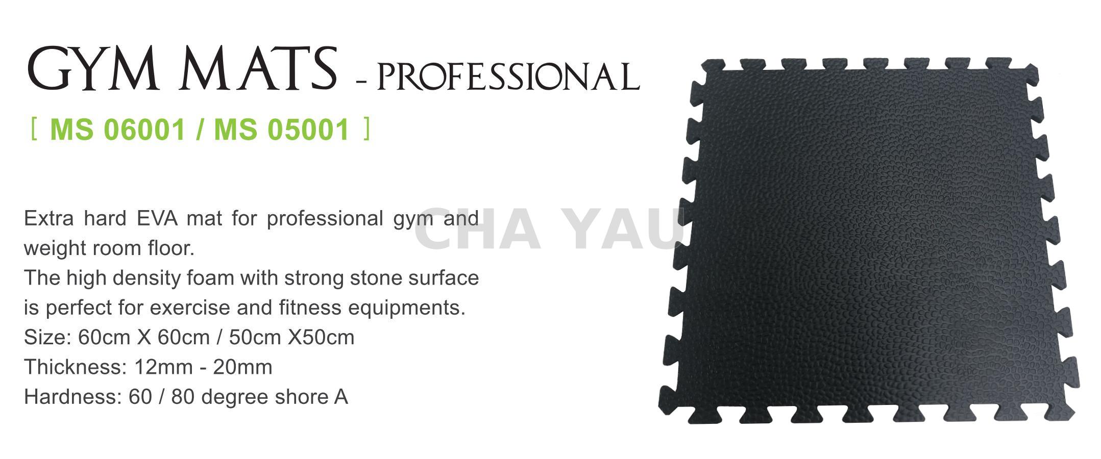 Eva Gym Mats Professional 60cm X 60cm X 14mm Cha Yau Sponge