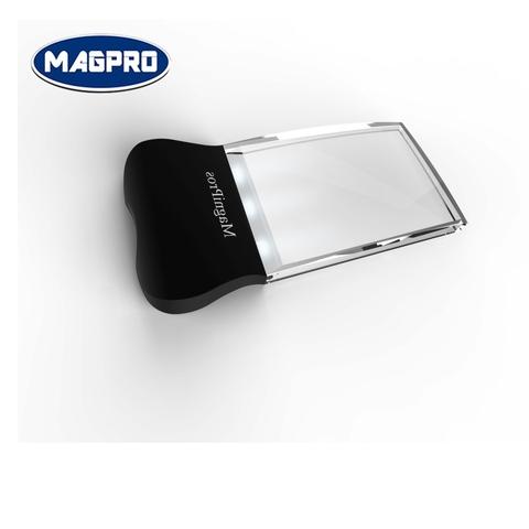 magnifying book light